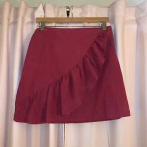 Pink skirt